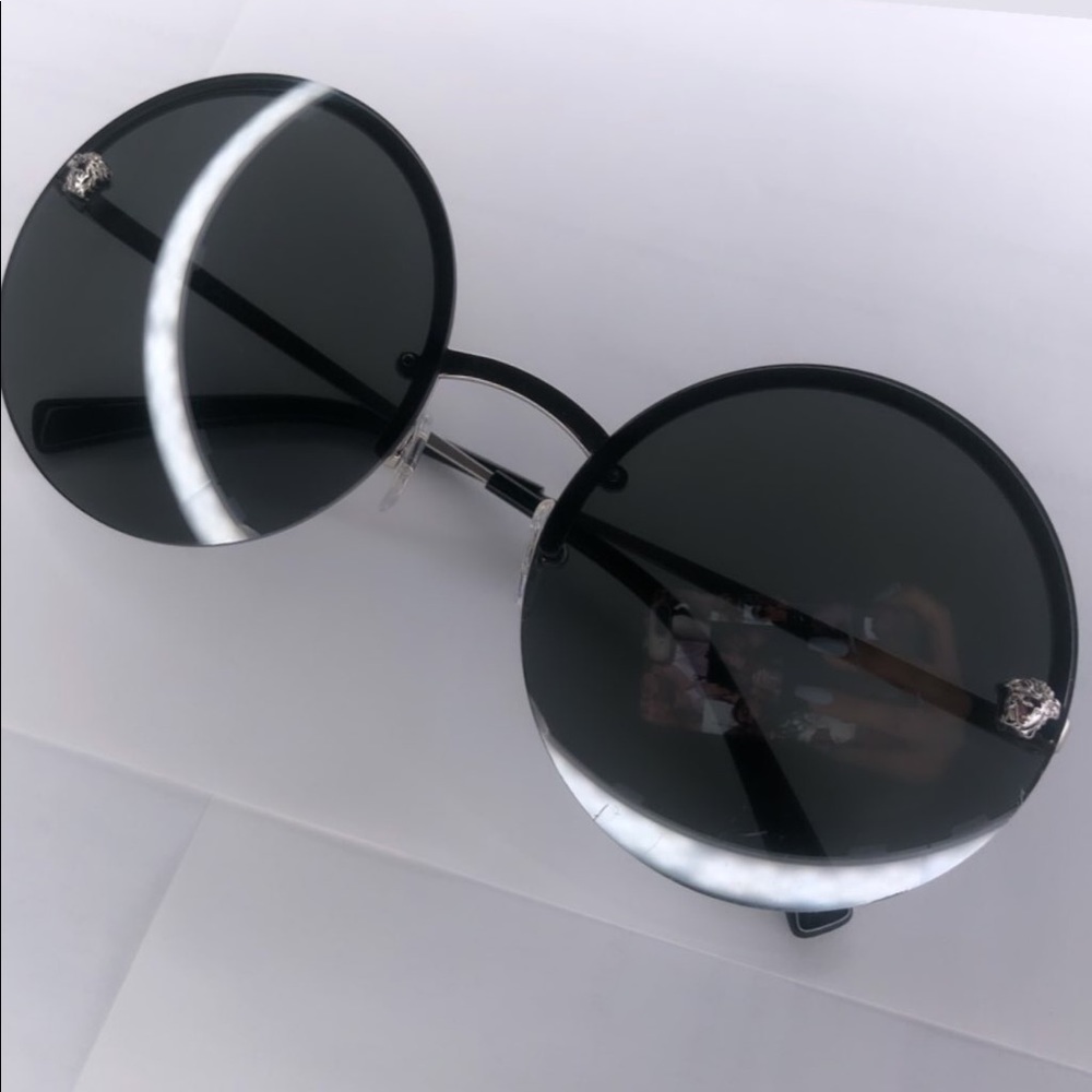 Versace round sunglasses